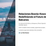 1 Relaciones Bosnia Kosovo Redefiniendo el Futuro de los Balcanes